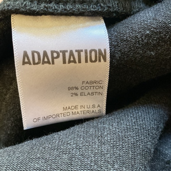 MENS ADAPTATION BLACK JEANS SIZE 34 MADE IN LOS ANGELES USA🇺🇸🖤👖 - Picture 5 of 6